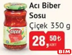 ÇİÇEK ACI BİBER SOSU 350 G